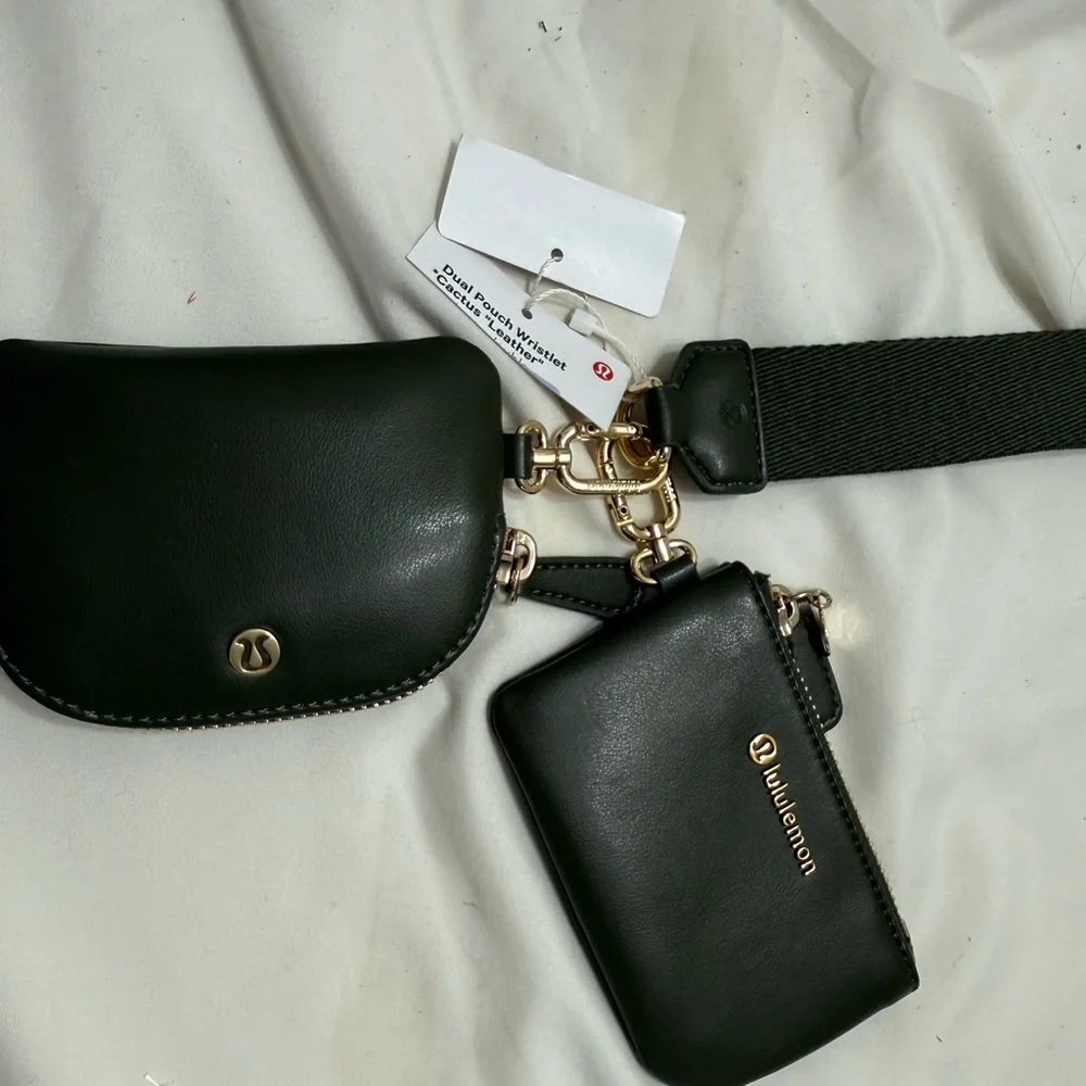 Lululemon Athletica Black Belt Bag Set - Picture 1 of 5